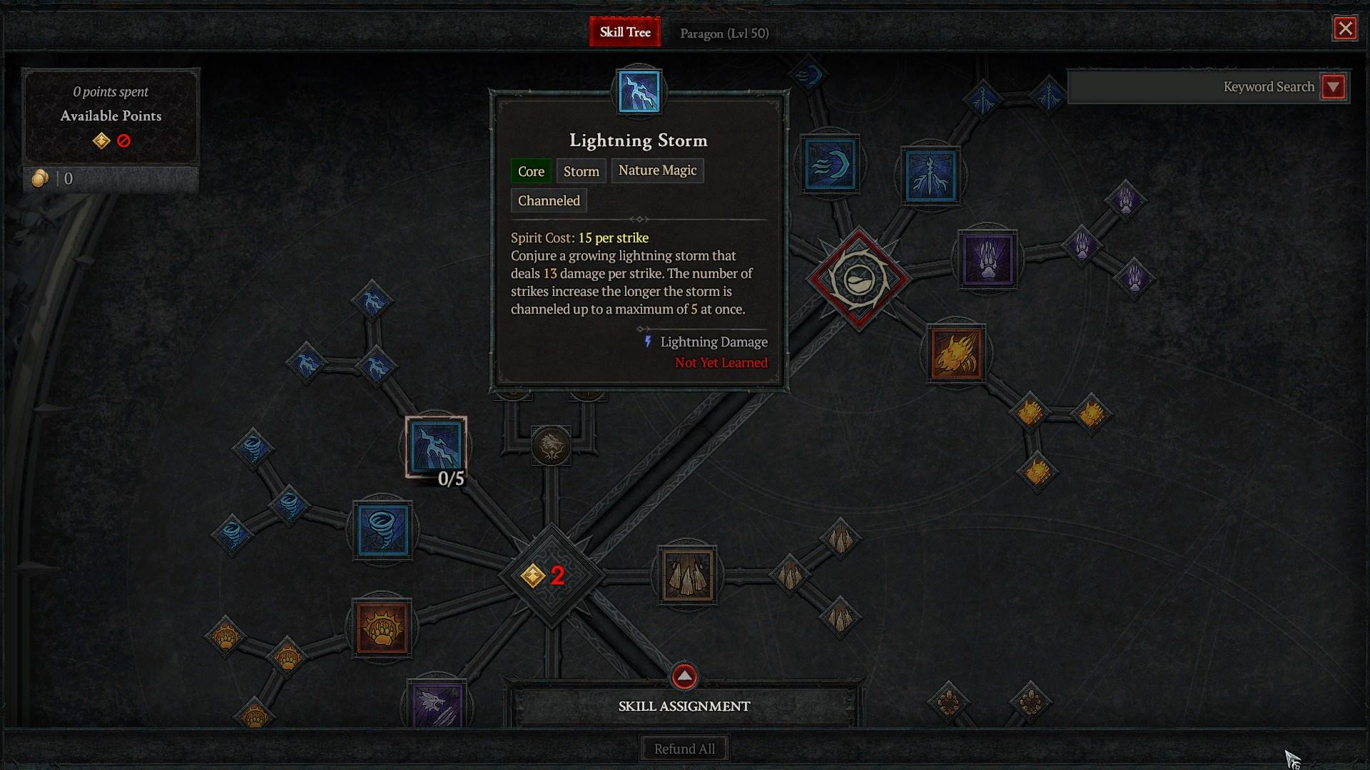 diablo 4 druid lightning storm
